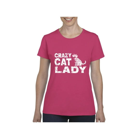IWPF - Women's T-Shirt Short Sleeve - Crazy Cat Lady
