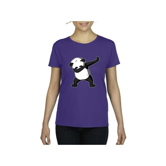 Women's T-Shirt Short Sleeve - Dancing Panda