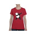 thumbnail image 1 of Women's T-Shirt Short Sleeve - Dancing Panda, 1 of 5