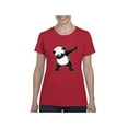 thumbnail image 1 of Women's T-Shirt Short Sleeve - Dancing Panda, 1 of 5