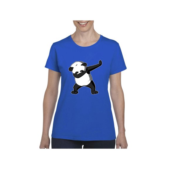 IWPF - Women's T-Shirt Short Sleeve - Dancing Panda