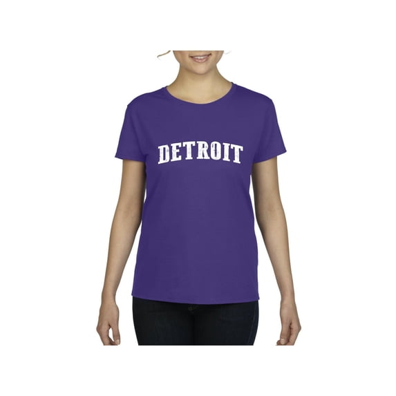 Women's T-Shirt Short Sleeve - Detroit