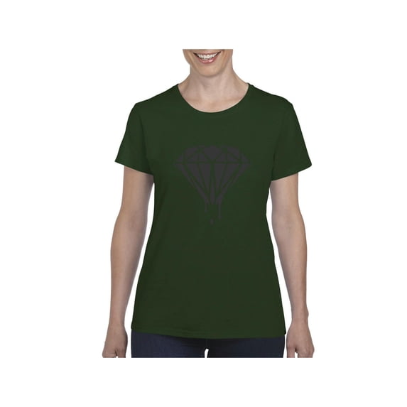 Women's T-Shirt Short Sleeve - Diamond