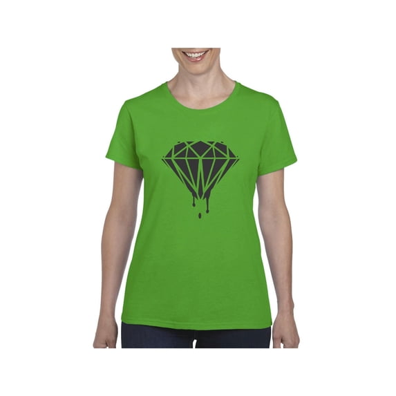 Women's T-Shirt Short Sleeve - Diamond