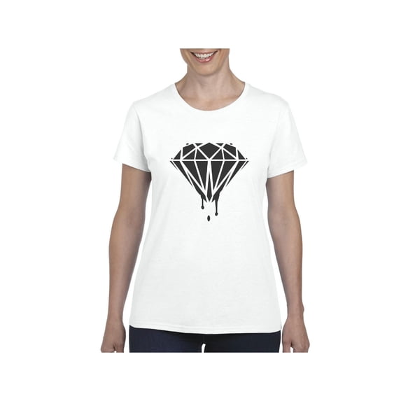 Women's T-Shirt Short Sleeve - Diamond