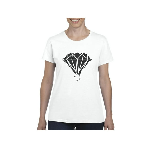 Women's T-Shirt Short Sleeve - Diamond