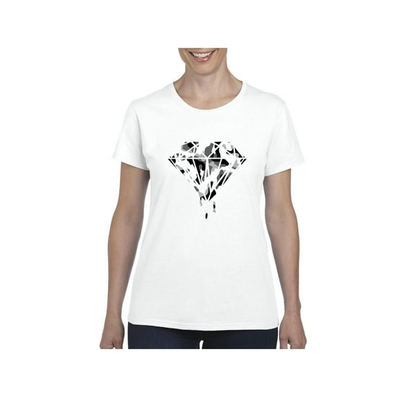 Women's T-Shirt Short Sleeve - Diamond