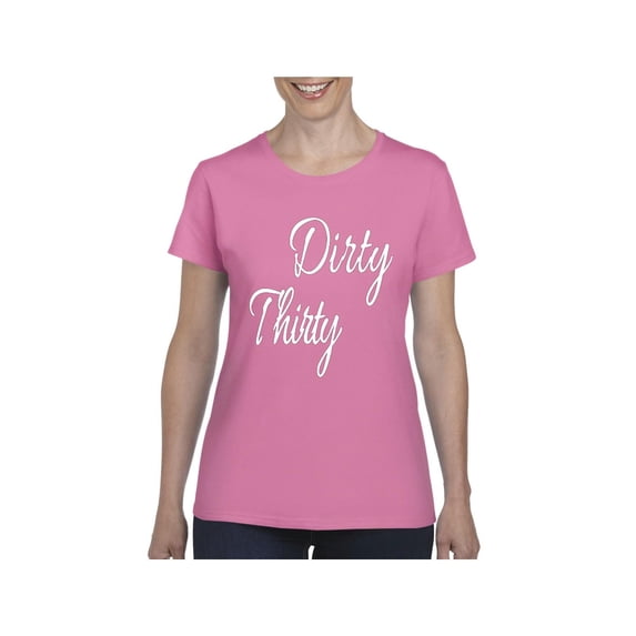 Women's T-Shirt Short Sleeve - Dirty Thirty
