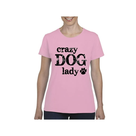 Women's T-Shirt Short Sleeve - Dog Lady
