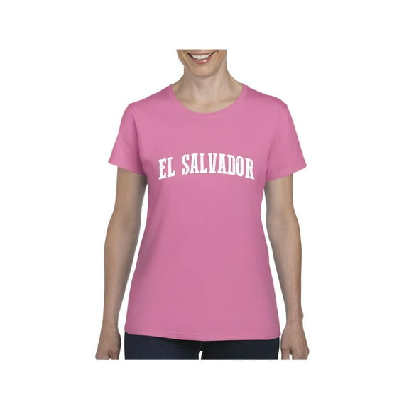 Women's T-Shirt Short Sleeve - El Salvador