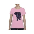 thumbnail image 1 of Women's T-Shirt Short Sleeve - Elephant, 1 of 5
