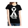 thumbnail image 1 of Women's T-Shirt Short Sleeve - Epilepsy Ribbon, 1 of 5