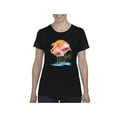 thumbnail image 1 of Women's T-Shirt Short Sleeve - Flamingo, 1 of 5