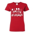 thumbnail image 1 of Women's T-Shirt Short Sleeve - Happy Birthday, 1 of 5