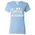 thumbnail image 1 of Women's T-Shirt Short Sleeve - Happy Birthday, 1 of 5