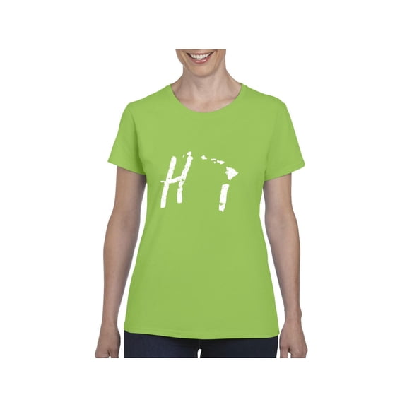 Women's T-Shirt Short Sleeve - Hawaii