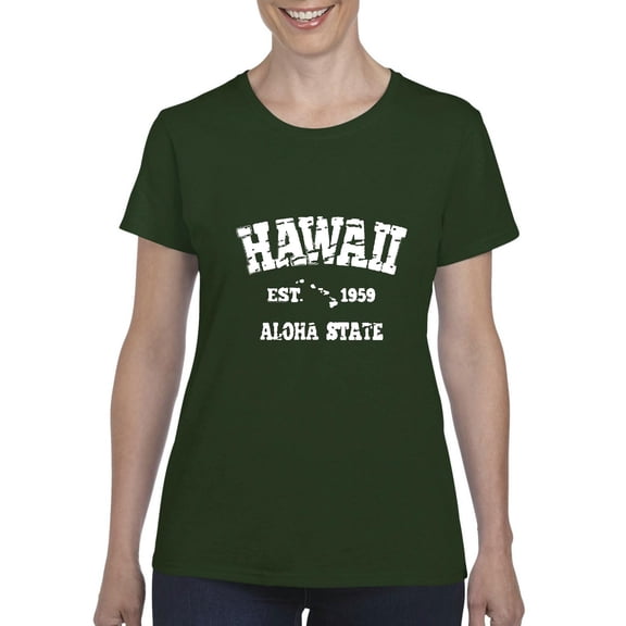 Women's T-Shirt Short Sleeve - Hawaii
