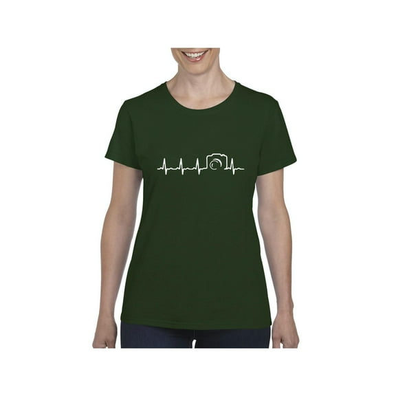 Women's T-Shirt Short Sleeve - Heartbeat Photography