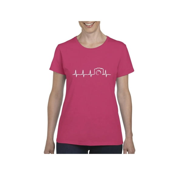 Women's T-Shirt Short Sleeve - Heartbeat Photography