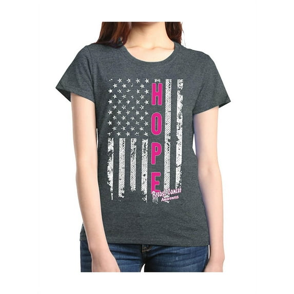 Women's T-Shirt Short Sleeve - Hope American Flag