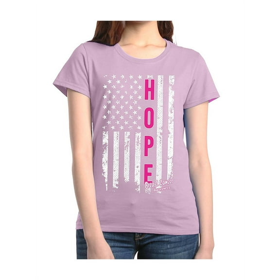 Women's T-Shirt Short Sleeve - Hope American Flag