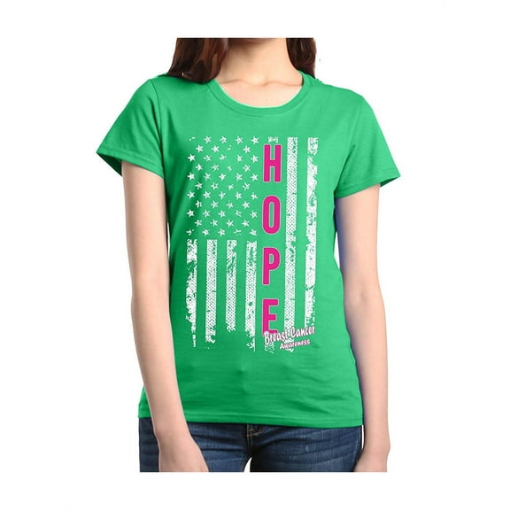 Women's T-Shirt Short Sleeve - Hope American Flag