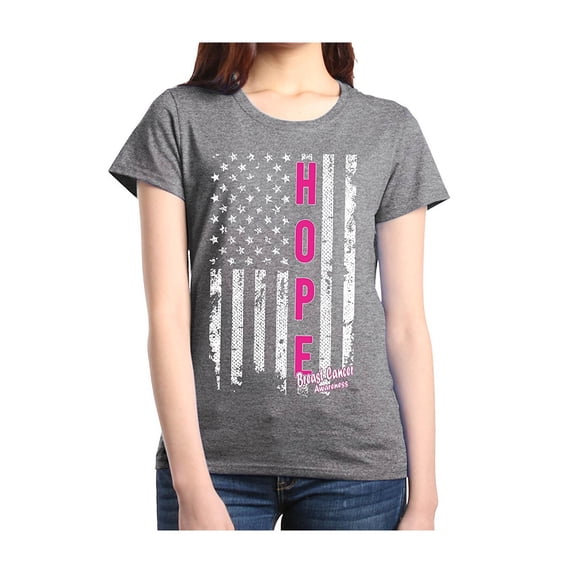 Women's T-Shirt Short Sleeve - Hope American Flag