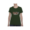 thumbnail image 1 of Women's T-Shirt Short Sleeve - Horses Herd, 1 of 5