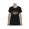 thumbnail image 1 of Women's T-Shirt Short Sleeve - Horses Herd, 1 of 5