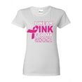 thumbnail image 1 of Women's T-Shirt Short Sleeve - I Wear Pink For My Grandma, 1 of 5