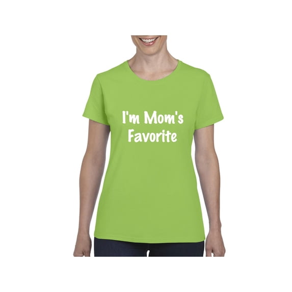 Women's T-Shirt Short Sleeve - I'm Mom's Favorite