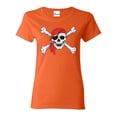 thumbnail image 1 of Women's T-Shirt Short Sleeve - Jolly Roger Skull & Crossbones, 1 of 5