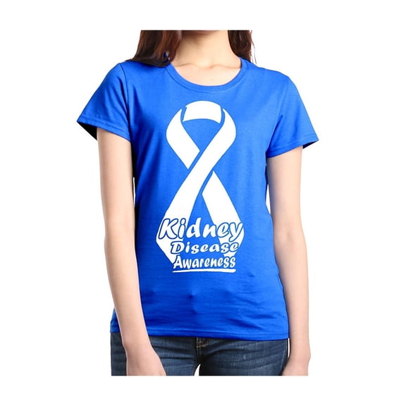 Women's T-Shirt Short Sleeve - Kidney Cancer