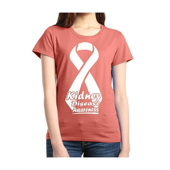 Women's T-Shirt Short Sleeve - Kidney Cancer