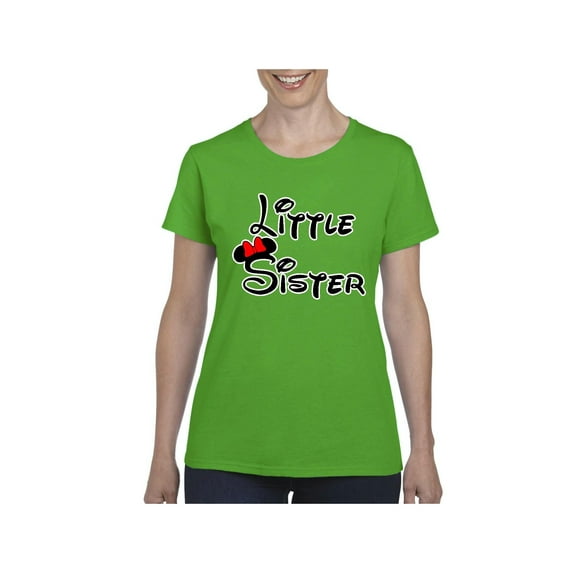 Women's T-Shirt Short Sleeve - Little Sister