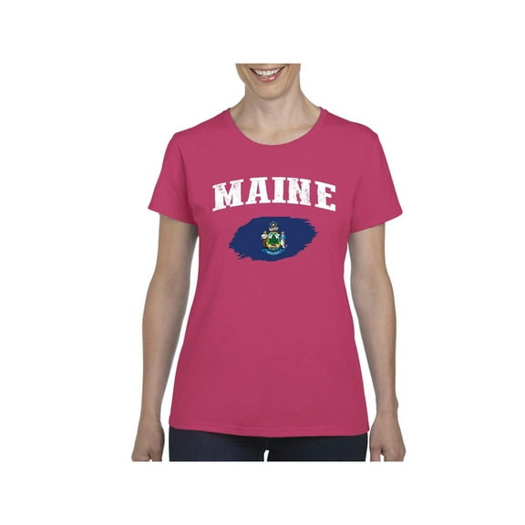 Women's T-Shirt Short Sleeve - Maine