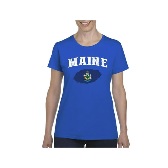 Women's T-Shirt Short Sleeve - Maine