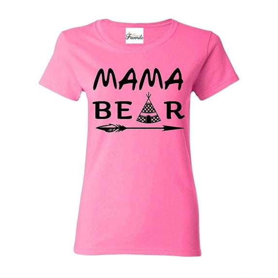 Women's T-Shirt Short Sleeve - Mama Bear