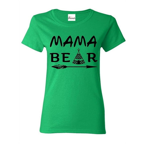 Women's T-Shirt Short Sleeve - Mama Bear