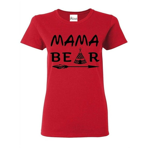 Women's T-Shirt Short Sleeve - Mama Bear