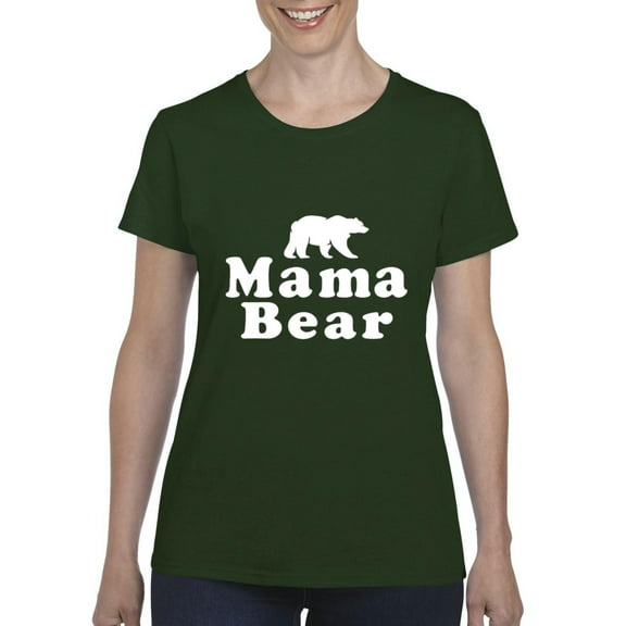 Women's T-Shirt Short Sleeve - Mama Bear