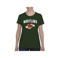 thumbnail image 1 of Women's T-Shirt Short Sleeve - Maryland Flag, 1 of 5