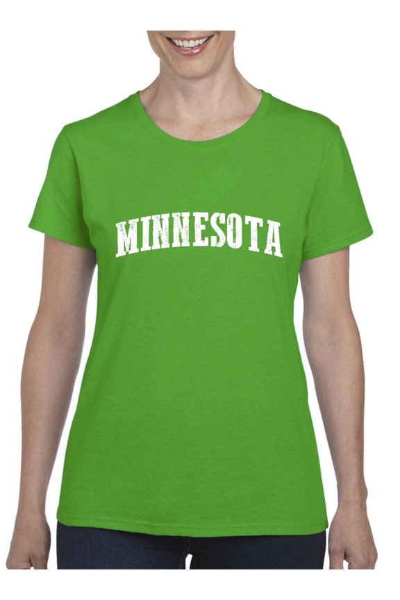 Women's T-Shirt Short Sleeve - Minnesota