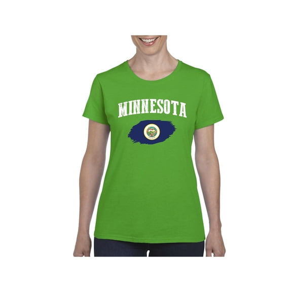 Women's T-Shirt Short Sleeve - Minnesota