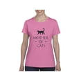 thumbnail image 1 of Women's T-Shirt Short Sleeve - Mother Of Cats, 1 of 5