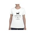 thumbnail image 1 of Women's T-Shirt Short Sleeve - Mother Of Cats, 1 of 5