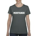 thumbnail image 1 of Women's T-Shirt Short Sleeve - Mustangs, 1 of 5