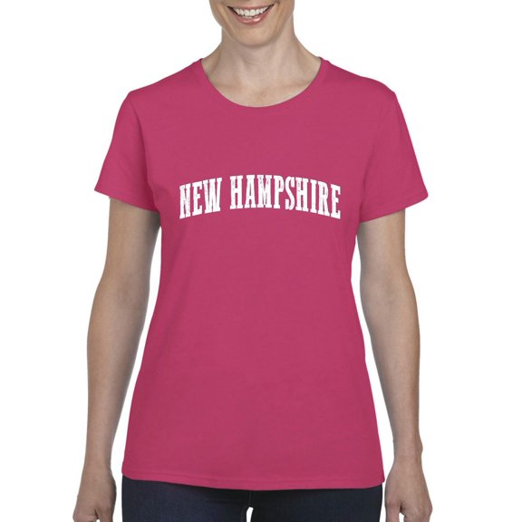 Women's T-Shirt Short Sleeve - New Hampshire