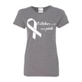 thumbnail image 1 of Women's T-Shirt Short Sleeve - October All About Cancer, 1 of 5