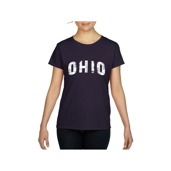 Women's T-Shirt Short Sleeve - Ohio
